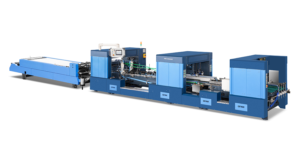 Voller automatischer intelligenter Ordner Gluer
