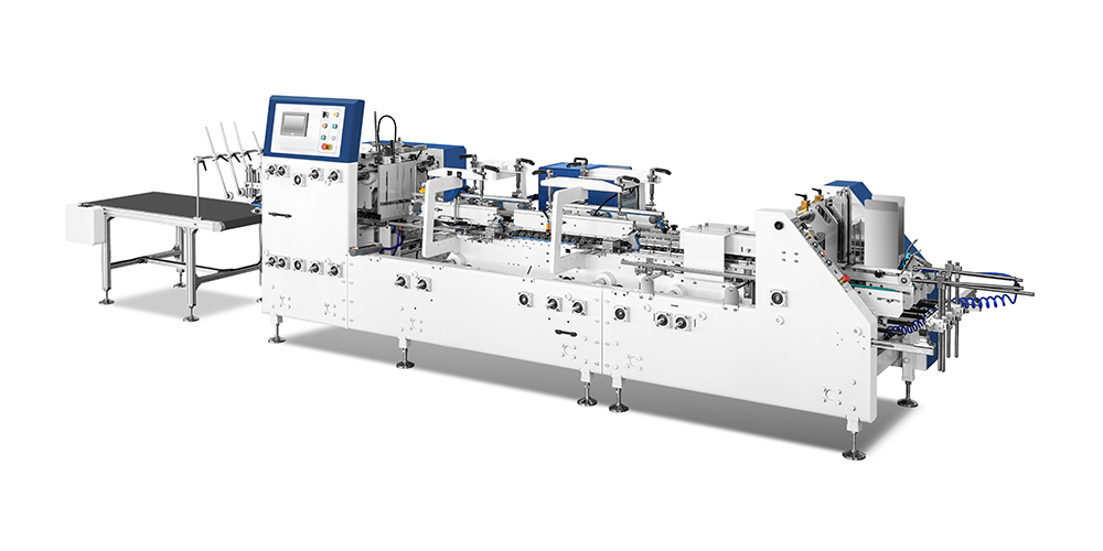 Voller automatischer Stereo -Box -Ordner Gluer